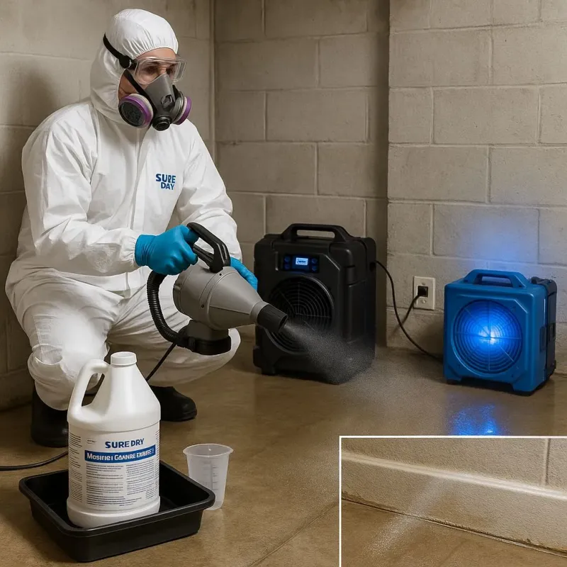 Sanitization and Odor Removal process in Forest Park, GA